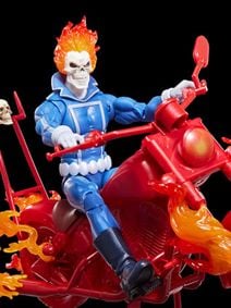 Matchbox Ghost Rider Ghost Rider Marvel Legends Ghost Rider & Motorcycle Action Figure Set