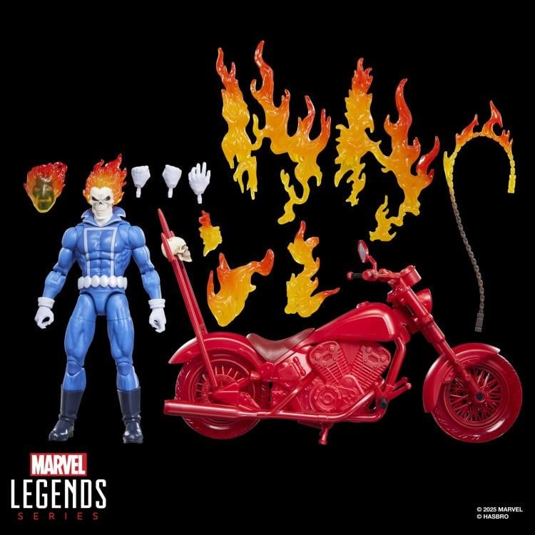 Ghost Rider Marvel Legends Ghost Rider & Motorcycle Action Figure Set Gallery Image 19