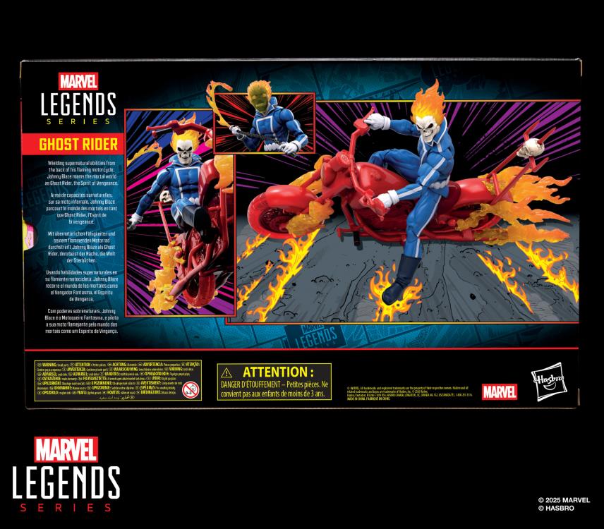 Ghost Rider Marvel Legends Ghost Rider & Motorcycle Action Figure Set Gallery Image 22