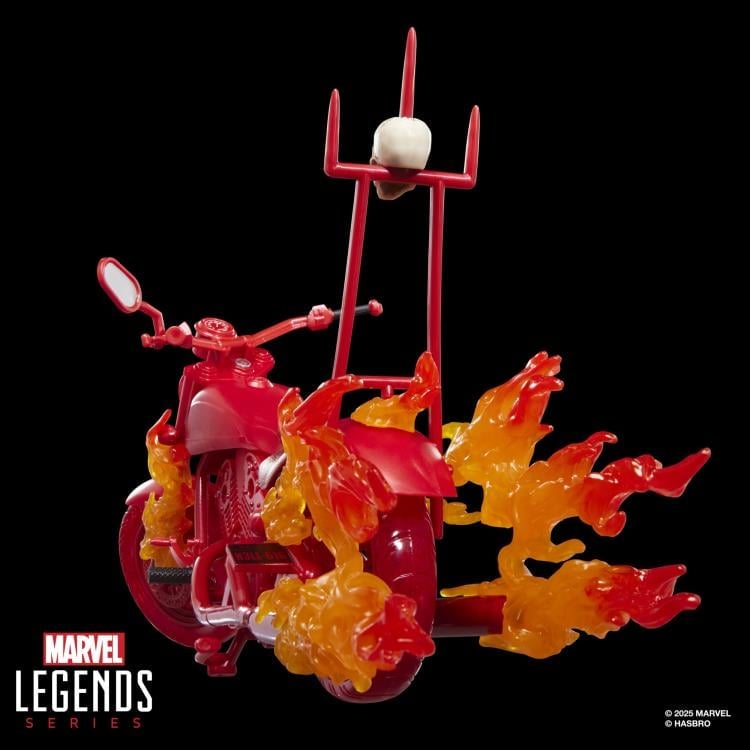 Ghost Rider Marvel Legends Ghost Rider & Motorcycle Action Figure Set Gallery Image 18