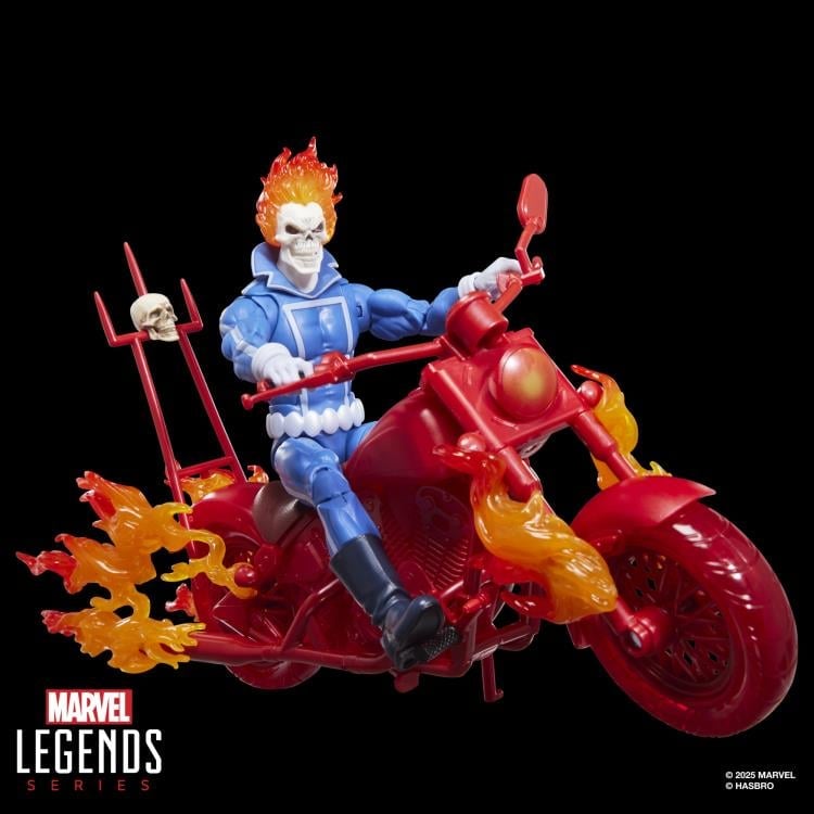 Ghost Rider Marvel Legends Ghost Rider & Motorcycle Action Figure Set Gallery Image 3