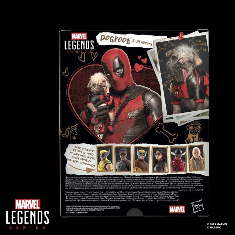 Deadpool & Wolverine Marvel Legends Deluxe Deadpool Action Figure with Dogpool Gallery Image 16