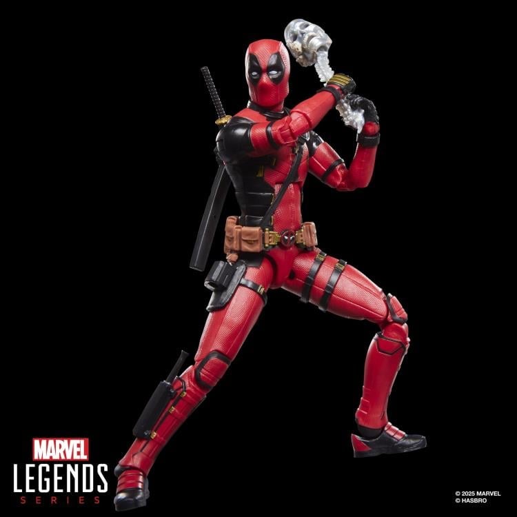 Deadpool & Wolverine Marvel Legends Deluxe Deadpool Action Figure with Dogpool Gallery Image 3