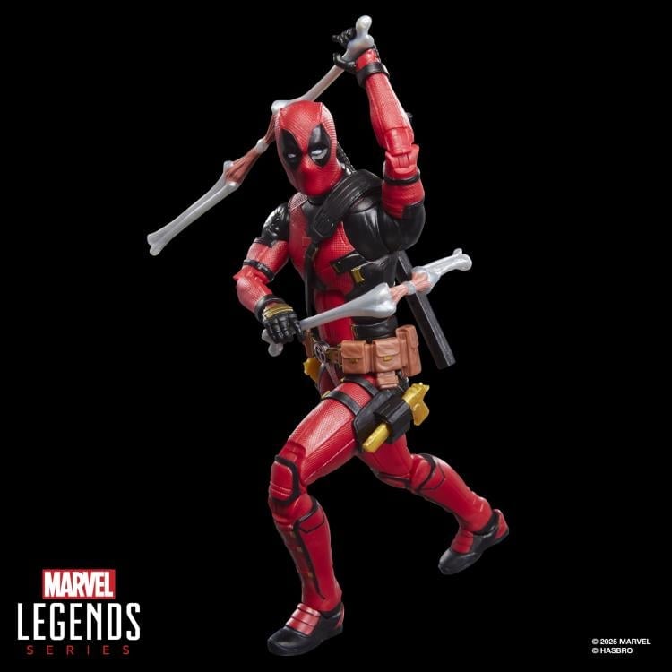Deadpool & Wolverine Marvel Legends Deluxe Deadpool Action Figure with Dogpool Gallery Image 5