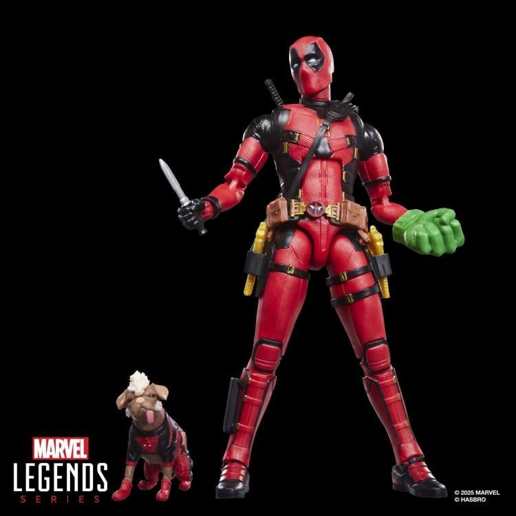 Deadpool & Wolverine Marvel Legends Deluxe Deadpool Action Figure with Dogpool Gallery Image 11