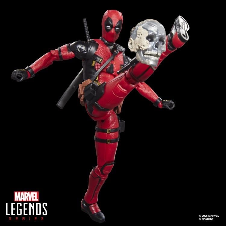 Deadpool & Wolverine Marvel Legends Deluxe Deadpool Action Figure with Dogpool Gallery Image 4