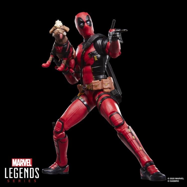 Deadpool & Wolverine Marvel Legends Deluxe Deadpool Action Figure with Dogpool Gallery Image 8