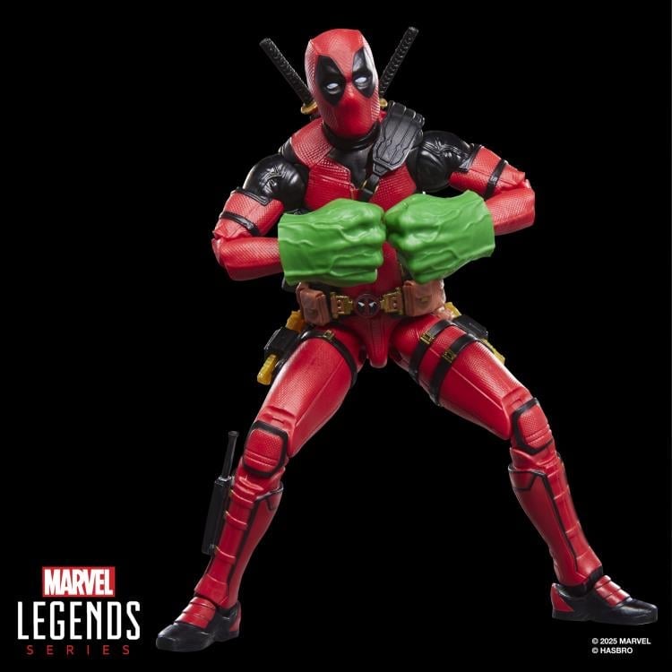 Deadpool & Wolverine Marvel Legends Deluxe Deadpool Action Figure with Dogpool Gallery Image 9