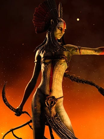 Avatar 3: Fire and Ash Varang 1/10 Art Scale Statue Gallery Image 2