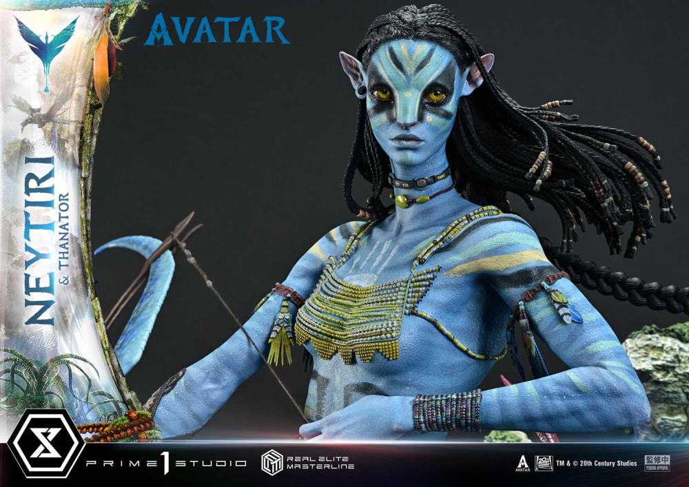 Avatar Real Elite Masterline Neytiri & Thanator 1/4 Scale Statue Gallery Image 25