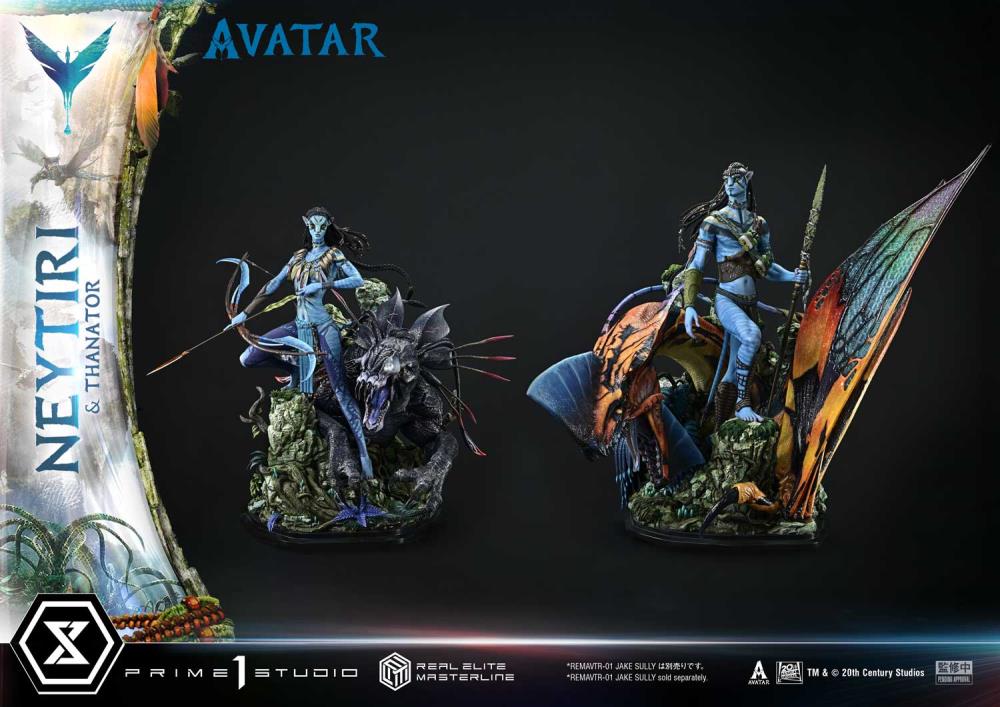 Avatar Real Elite Masterline Neytiri & Thanator 1/4 Scale Statue Gallery Image 36