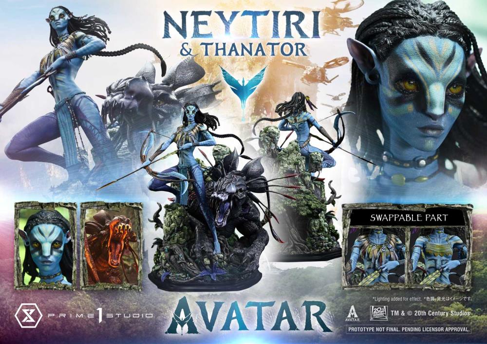 Avatar Real Elite Masterline Neytiri & Thanator 1/4 Scale Statue Gallery Image 42