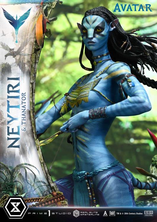 Avatar Real Elite Masterline Neytiri & Thanator 1/4 Scale Statue Gallery Image 6