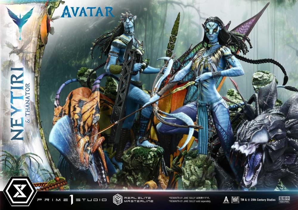 Avatar Real Elite Masterline Neytiri & Thanator 1/4 Scale Statue Gallery Image 38