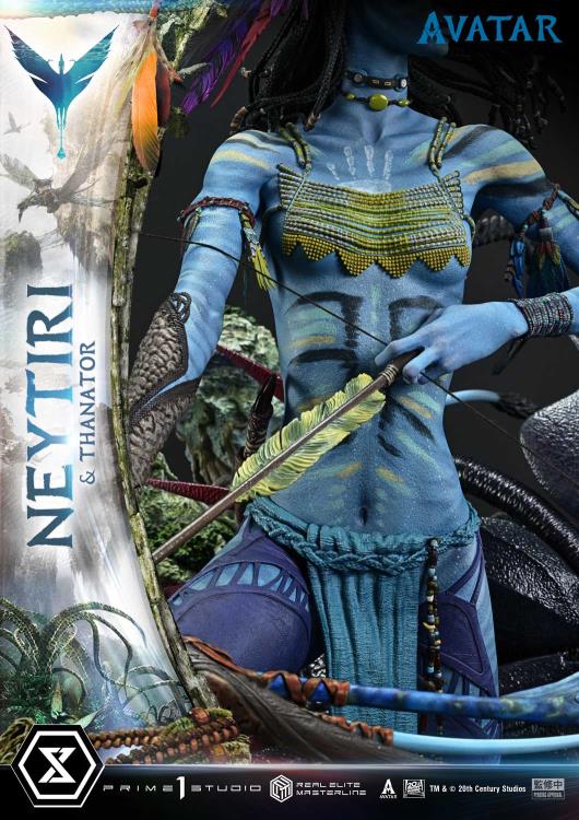 Avatar Real Elite Masterline Neytiri & Thanator 1/4 Scale Statue Gallery Image 28