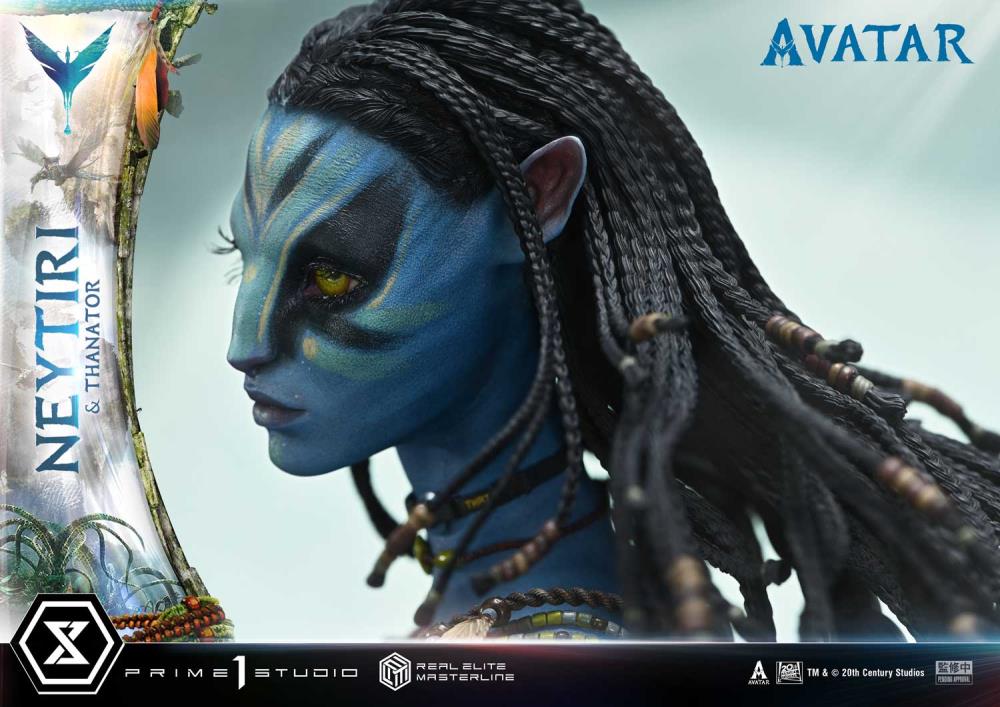 Avatar Real Elite Masterline Neytiri & Thanator 1/4 Scale Statue Gallery Image 11