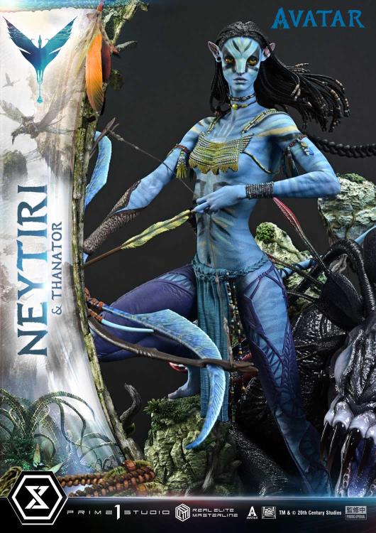 Avatar Real Elite Masterline Neytiri & Thanator 1/4 Scale Statue Gallery Image 21