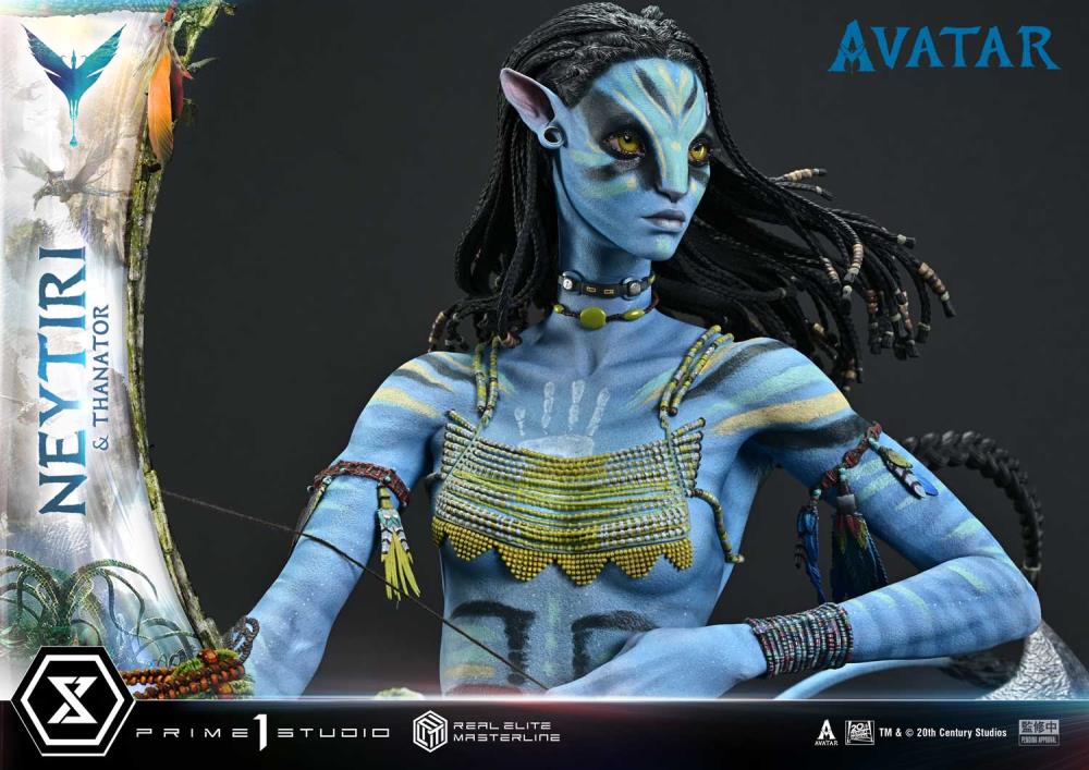 Avatar Real Elite Masterline Neytiri & Thanator 1/4 Scale Statue Gallery Image 26