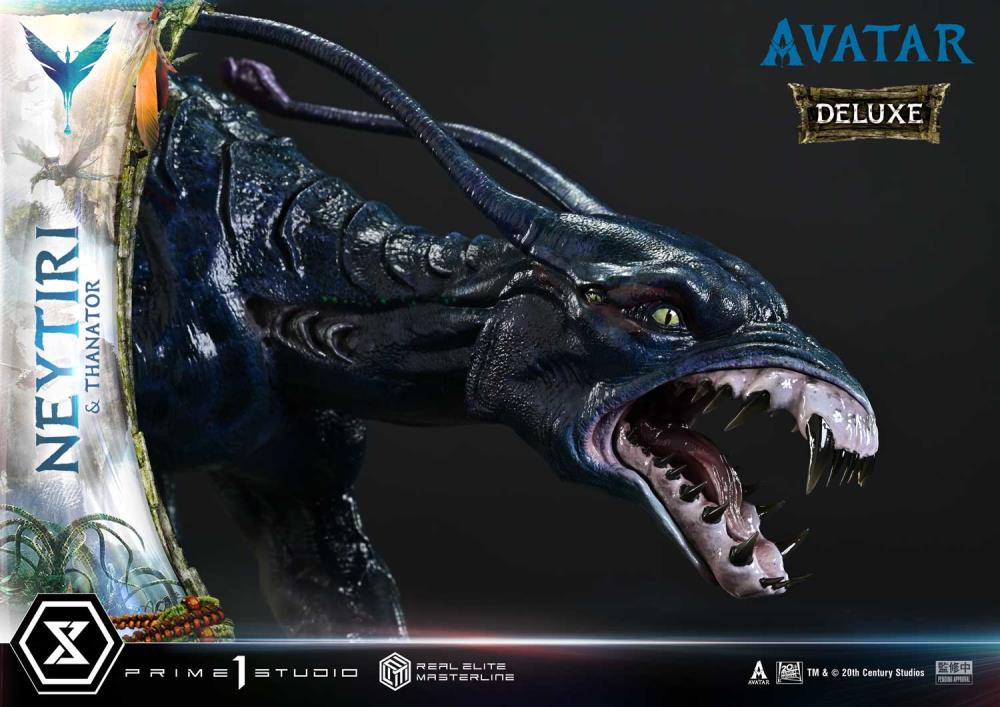 Avatar Real Elite Masterline Neytiri & Thanator (Deluxe Ver.) 1/4 Scale Statue Gallery Image 34