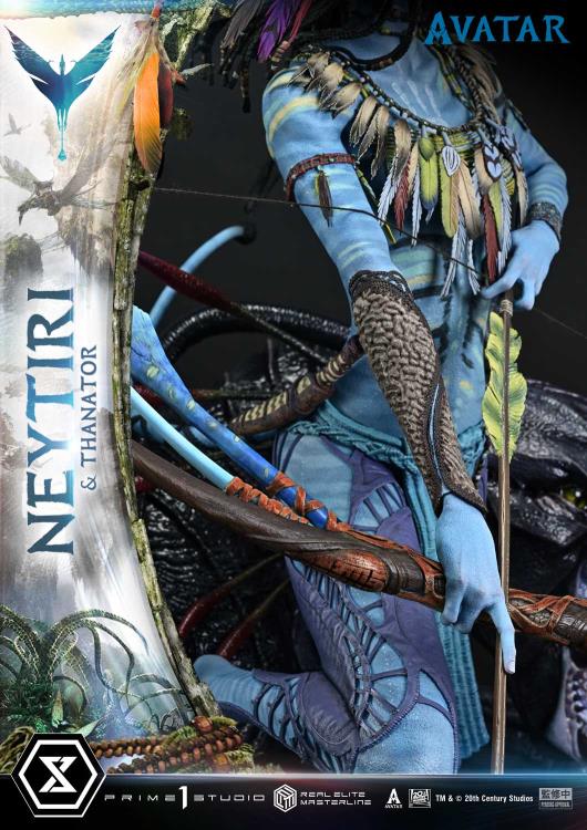 Avatar Real Elite Masterline Neytiri & Thanator (Deluxe Ver.) 1/4 Scale Statue Gallery Image 48