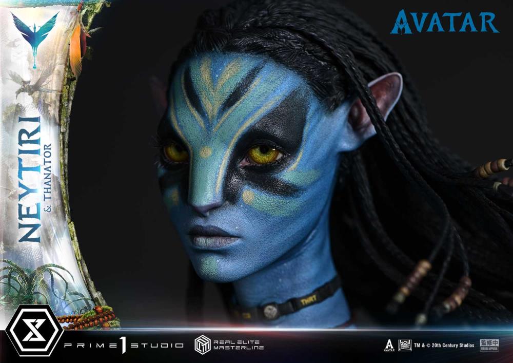 Avatar Real Elite Masterline Neytiri & Thanator (Deluxe Ver.) 1/4 Scale Statue Gallery Image 40