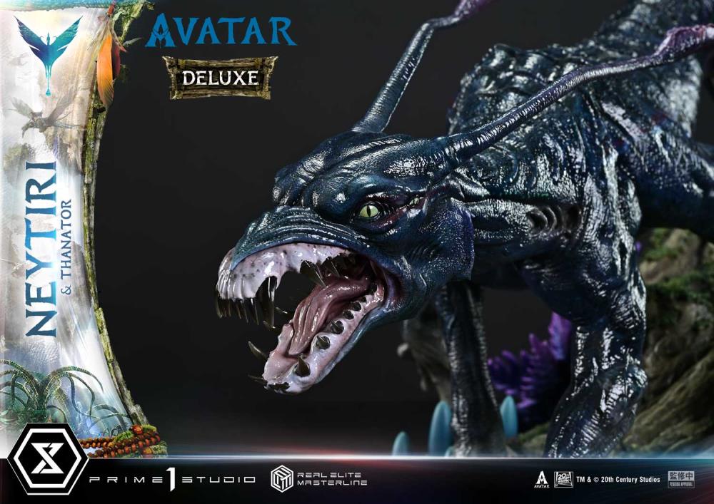 Avatar Real Elite Masterline Neytiri & Thanator (Deluxe Ver.) 1/4 Scale Statue Gallery Image 33