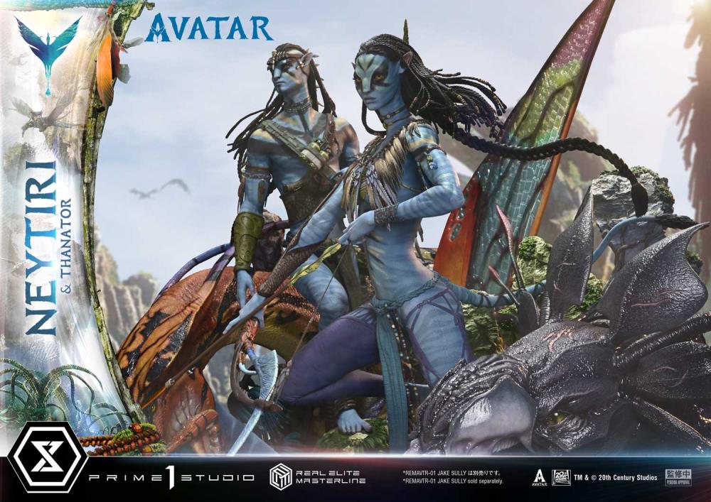 Avatar Real Elite Masterline Neytiri & Thanator (Deluxe Bonus Ver.) Limited Edition 1/4 Scale Statue Gallery Image 81