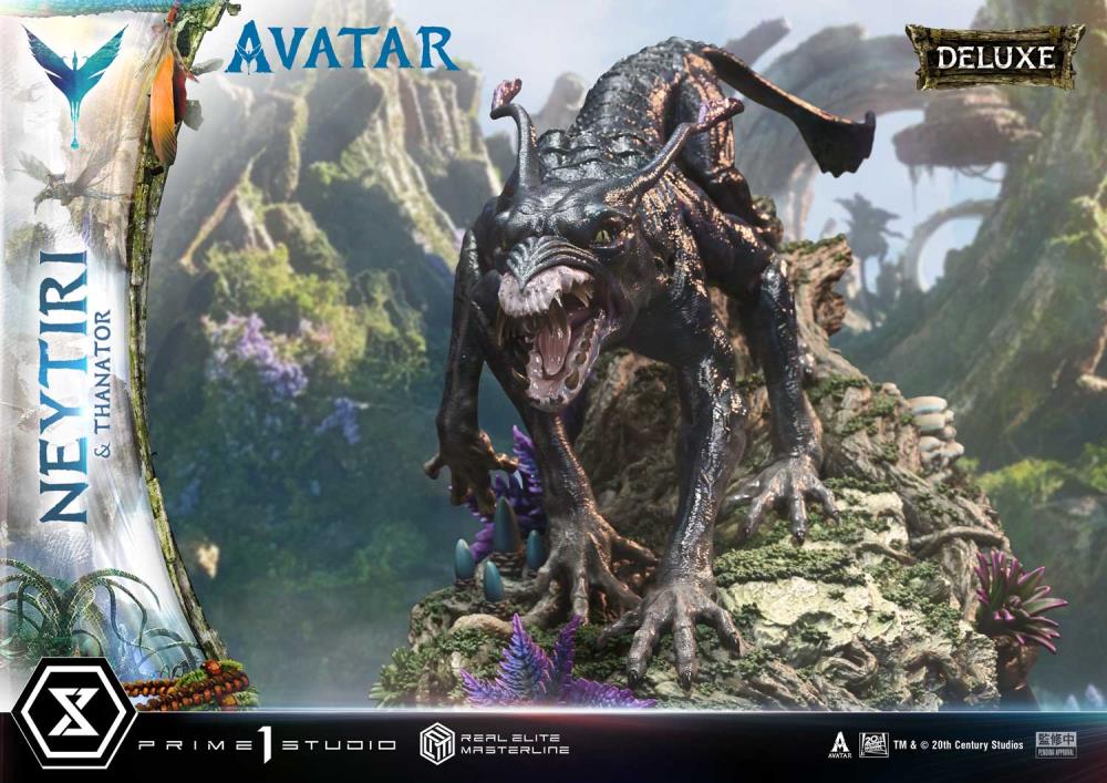 Avatar Real Elite Masterline Neytiri & Thanator (Deluxe Bonus Ver.) Limited Edition 1/4 Scale Statue Gallery Image 39