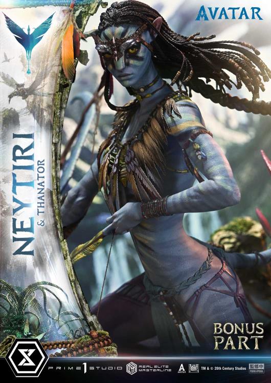 Avatar Real Elite Masterline Neytiri & Thanator (Deluxe Bonus Ver.) Limited Edition 1/4 Scale Statue Gallery Image 37