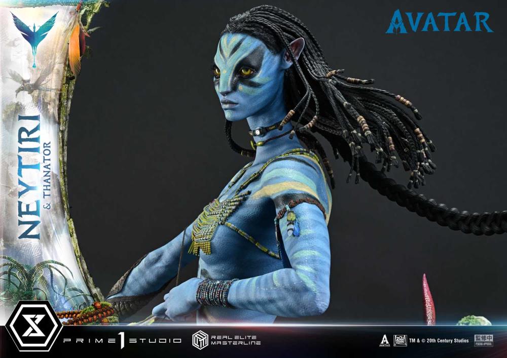 Avatar Real Elite Masterline Neytiri & Thanator (Deluxe Bonus Ver.) Limited Edition 1/4 Scale Statue Gallery Image 64