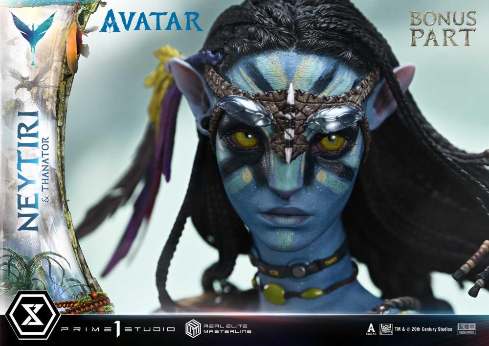 Avatar Real Elite Masterline Neytiri & Thanator (Deluxe Bonus Ver.) Limited Edition 1/4 Scale Statue Gallery Image 24