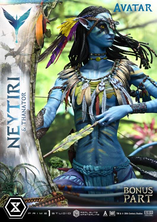 Avatar Real Elite Masterline Neytiri & Thanator (Deluxe Bonus Ver.) Limited Edition 1/4 Scale Statue Gallery Image 15