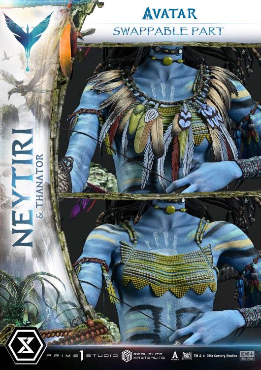 Avatar Real Elite Masterline Neytiri & Thanator (Deluxe Bonus Ver.) Limited Edition 1/4 Scale Statue Gallery Image 77