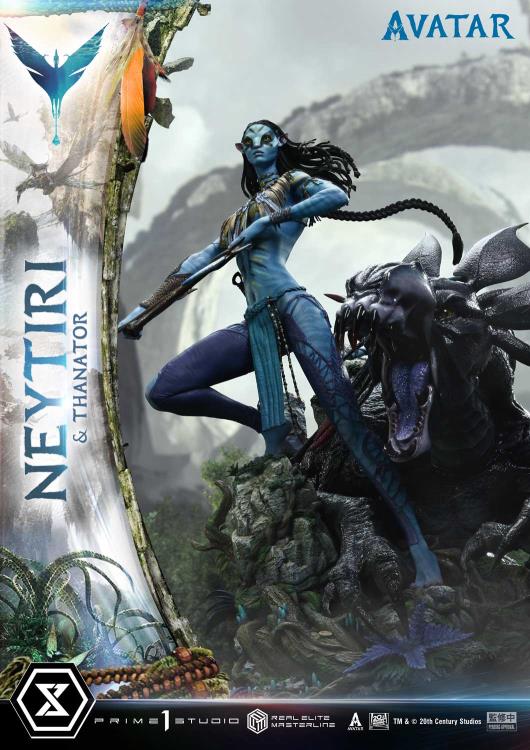 Avatar Real Elite Masterline Neytiri & Thanator (Deluxe Bonus Ver.) Limited Edition 1/4 Scale Statue Gallery Image 32
