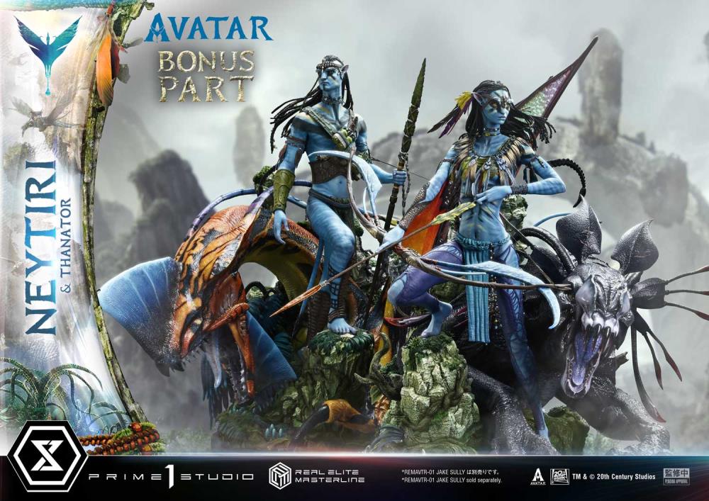 Avatar Real Elite Masterline Neytiri & Thanator (Deluxe Bonus Ver.) Limited Edition 1/4 Scale Statue Gallery Image 85