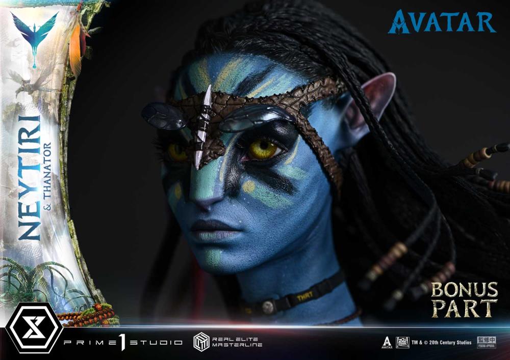 Avatar Real Elite Masterline Neytiri & Thanator (Deluxe Bonus Ver.) Limited Edition 1/4 Scale Statue Gallery Image 57