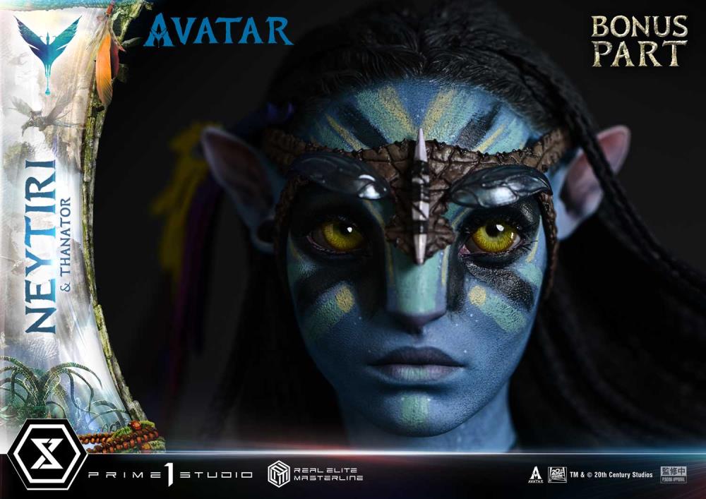 Avatar Real Elite Masterline Neytiri & Thanator (Deluxe Bonus Ver.) Limited Edition 1/4 Scale Statue Gallery Image 55