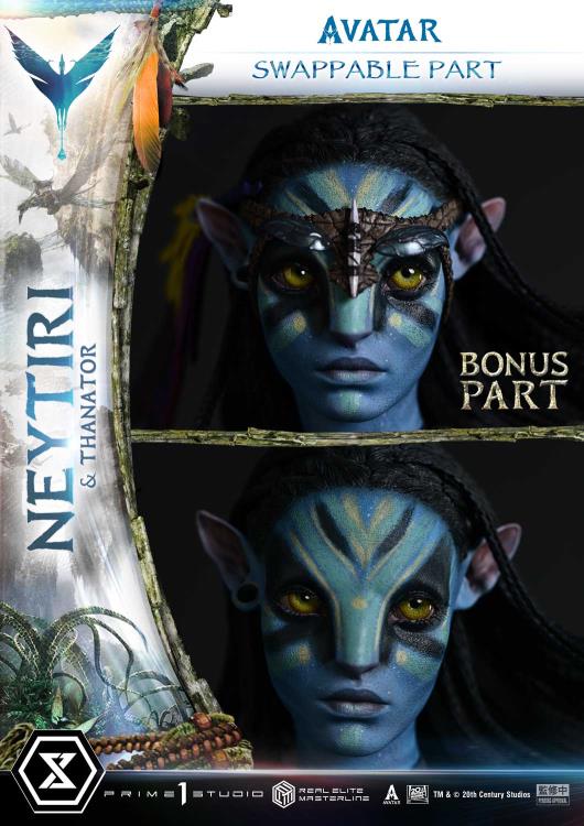 Avatar Real Elite Masterline Neytiri & Thanator (Deluxe Bonus Ver.) Limited Edition 1/4 Scale Statue Gallery Image 78