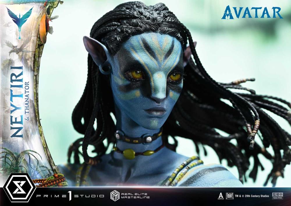 Avatar Real Elite Masterline Neytiri & Thanator (Deluxe Bonus Ver.) Limited Edition 1/4 Scale Statue Gallery Image 22