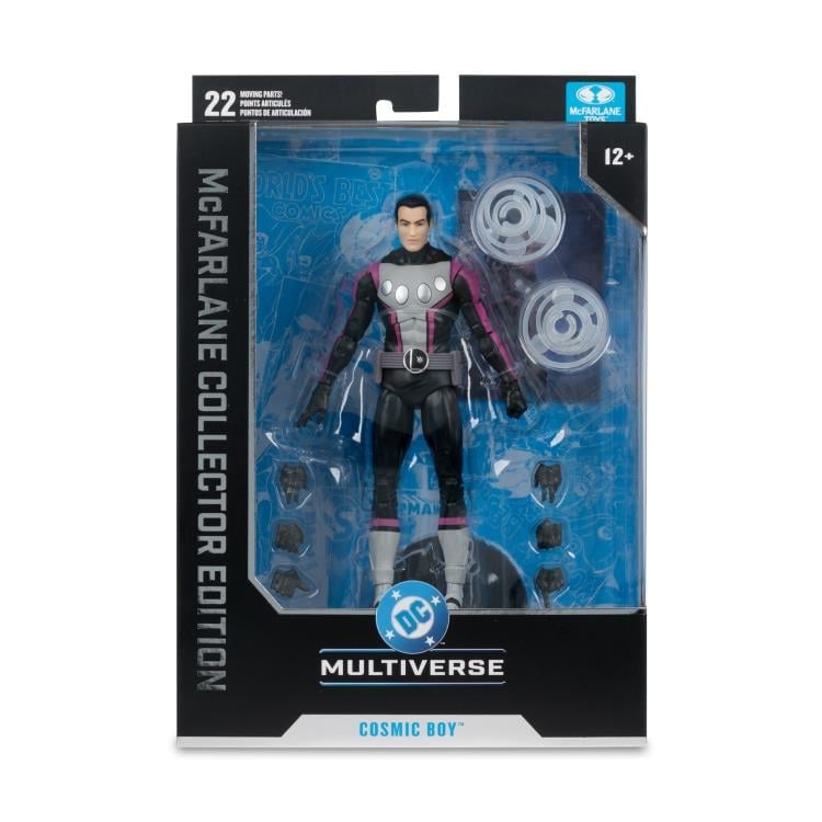 Final Crisis: Legion of 3 Worlds DC Multiverse Collector Edition Cosmic Boy Action Figure Gallery Image 12