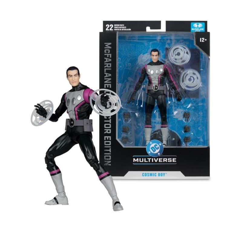 Final Crisis: Legion of 3 Worlds DC Multiverse Collector Edition Cosmic Boy Action Figure Gallery Image 11