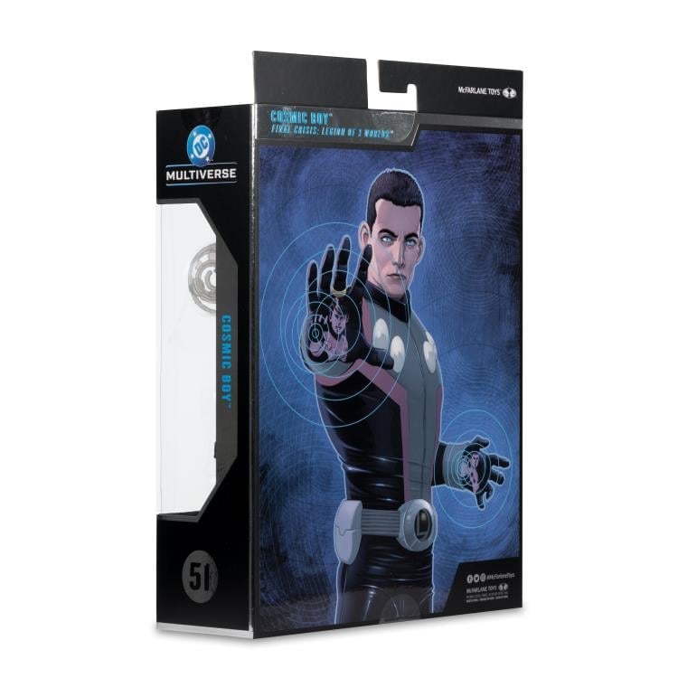 Final Crisis: Legion of 3 Worlds DC Multiverse Collector Edition Cosmic Boy Action Figure Gallery Image 14