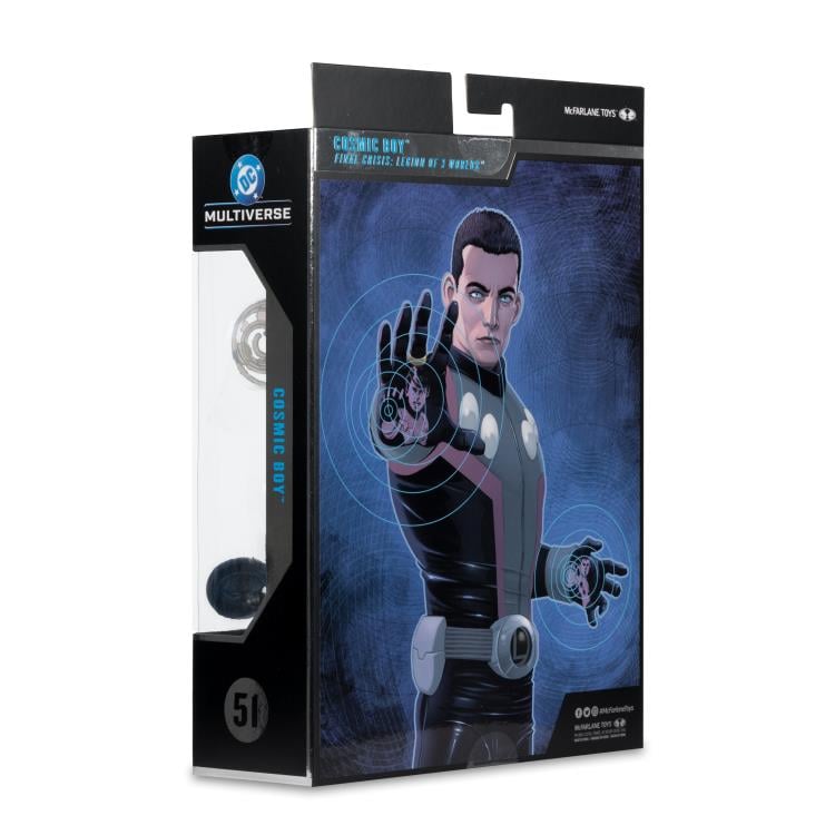 Final Crisis: Legion of 3 Worlds DC Multiverse Collector Edition Cosmic Boy Action Figure (Chase) Gallery Image 10