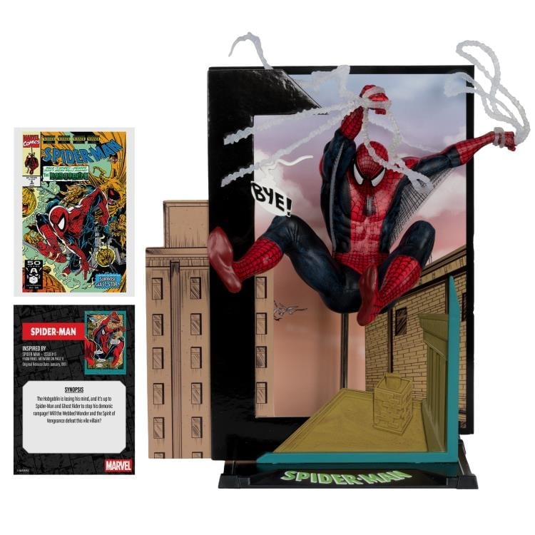 Marvel Comics Spider-Man (Spider-Man #6 Ver. 2) 1/10 Scale Figure Gallery Image 6