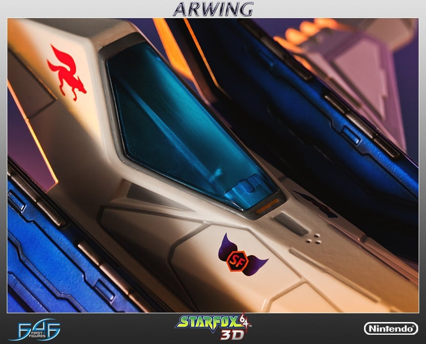Star Fox 64 3D Arwing Statue Gallery Image 12