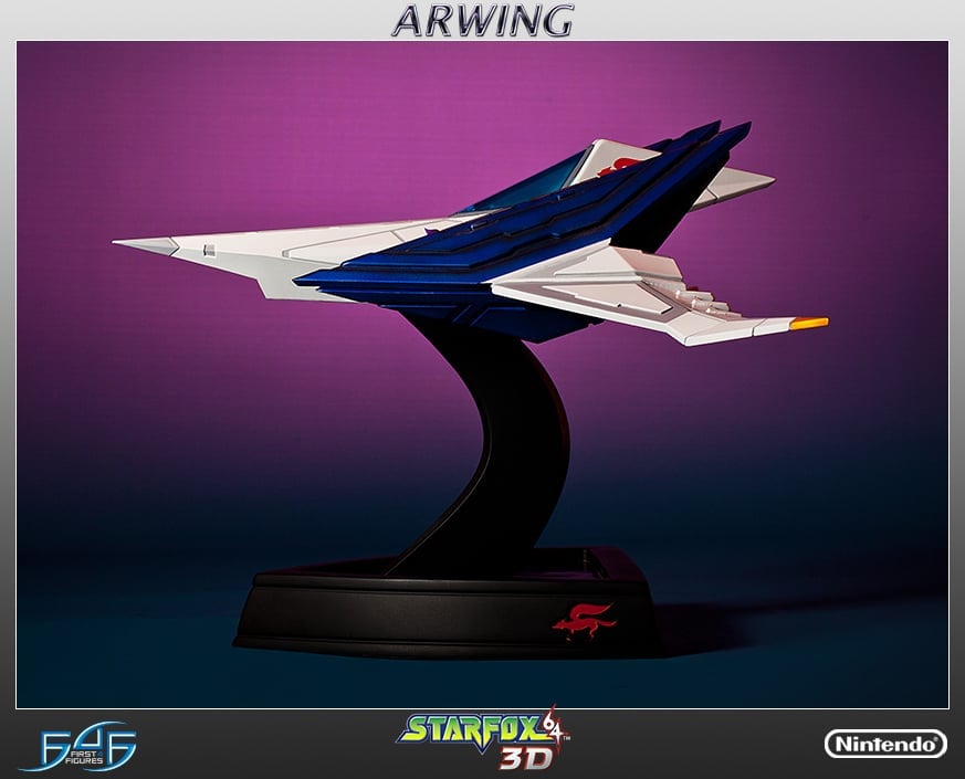 Star Fox 64 3D Arwing Statue Gallery Image 4