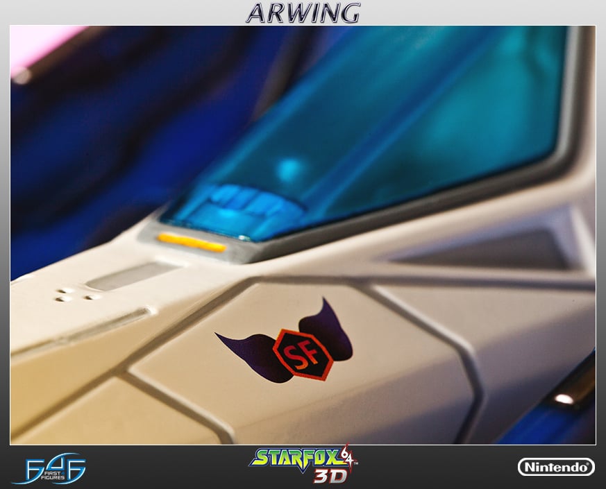 Star Fox 64 3D Arwing Statue Gallery Image 10