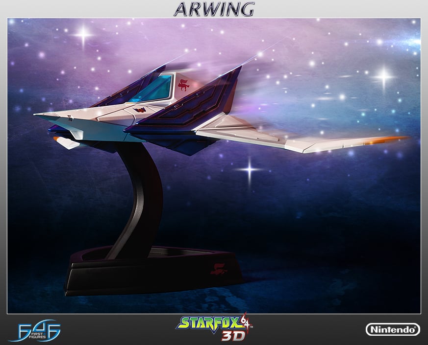 Star Fox 64 3D Arwing Statue Gallery Image 5