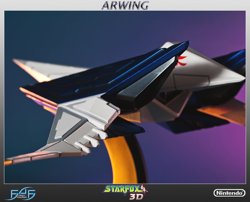 Star Fox 64 3D Arwing Statue Gallery Image 9