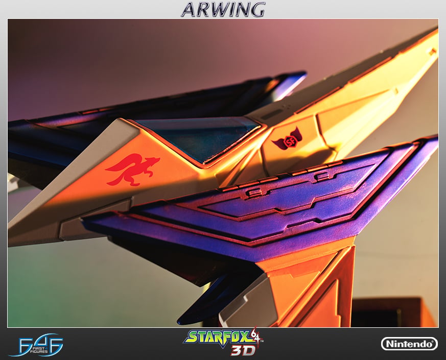 Star Fox 64 3D Arwing Statue Gallery Image 8